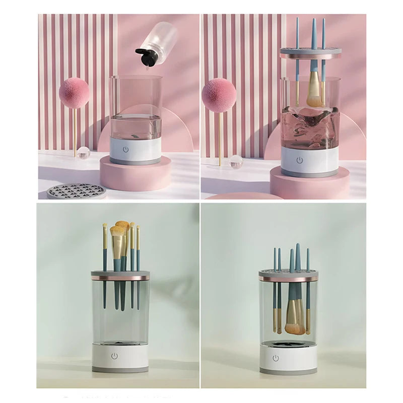 QuickClean Makeup Brush Machine